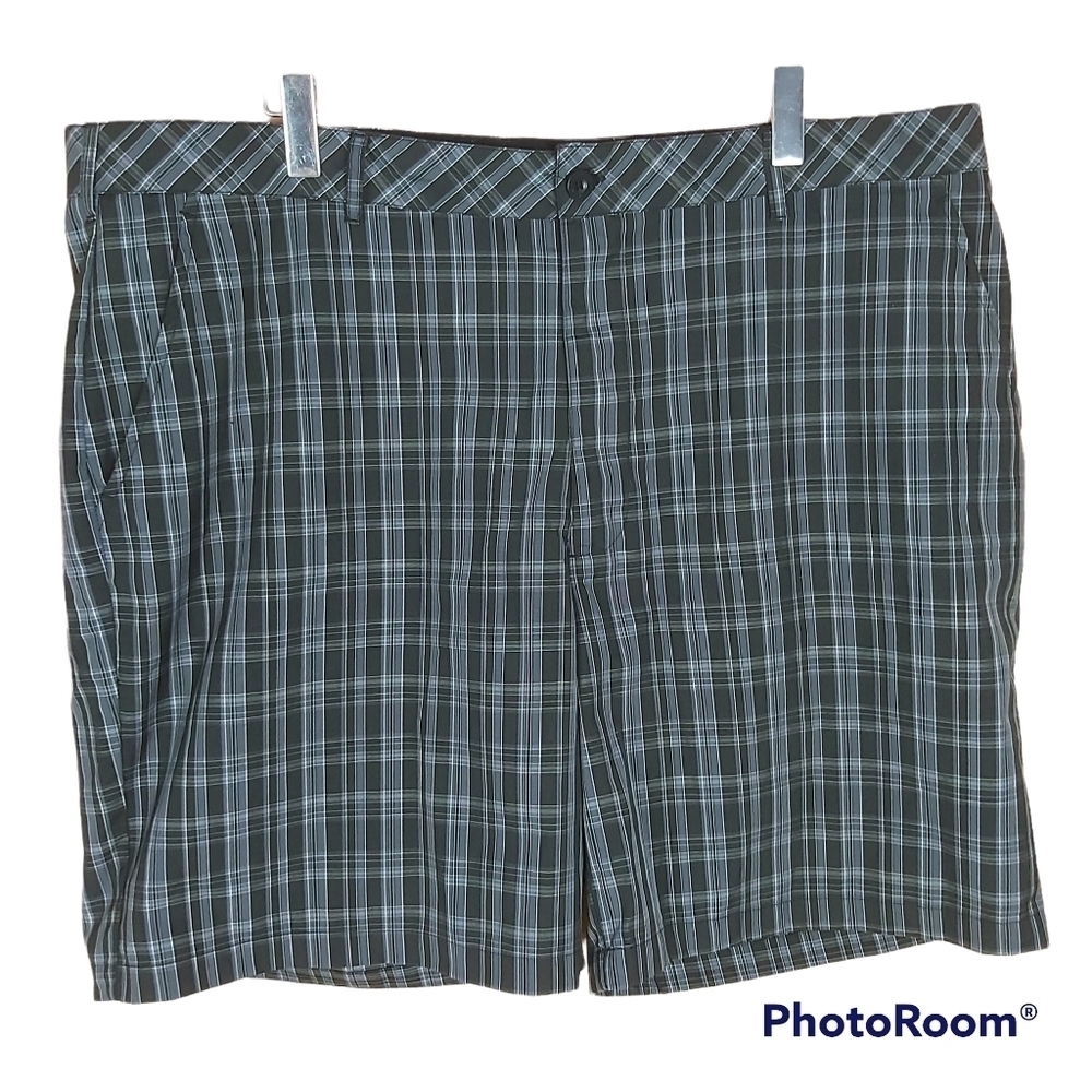 𝅺🍄3/50$🍄 REEBOK Golf casual plaid bermuda men's shorts size 46